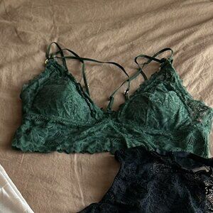 Green Bralette Victoria's Secret